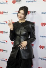 Ejae at the 2025 iHeartRadio Music Festival held at T-Mobile Arena in Las Vegas, USA on September