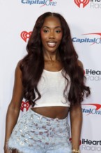 Crystal Nicole at the 2025 iHeartRadio Music Festival held at T-Mobile Arena in Las Vegas, USA on