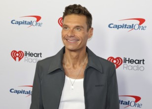 Ryan Seacrest at the 2025 iHeartRadio Music Festival held at T-Mobile Arena in Las Vegas, USA on
