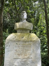 Kennedy statue and memorial of friendship with the USA, Negros Occidental, Philippines