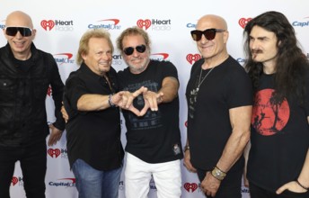Joe Satriani, Michael Anthony, Sammy Hagar, Kenny Aronoff and Rai Thistlethwayte at the 2025