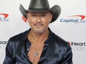 Tim McGraw at the 2025 iHeartRadio Music Festival held at T-Mobile Arena in Las Vegas, USA on