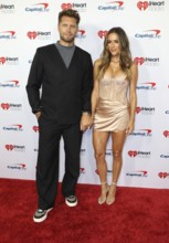 Allan Russell and Jana Kramer at the 2025 iHeartRadio Music Festival held at T-Mobile Arena in Las