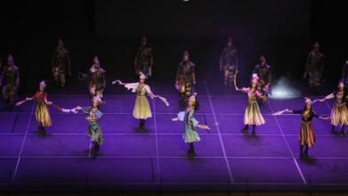Dancers from Fire of Anatolia perform a variety of stage choreographies in traditional Anatolian