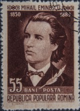 Mihail Eminescu, (1850-1889) was a late romantic poet, and is probably the most famous Romanian