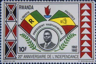Juvénal Habyarimana (1937-1994) was dictator and president of Rwanda from 1973 until his death in