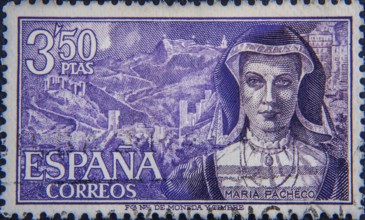 María Pacheco, (1496-1531), was a Spanish noblewoman, known for her role in the Comuneros Revolt.