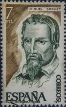 Miguel Servetus (1511-1553) was a Spanish (Aragonese) physician, physicist and theologian. Portrait