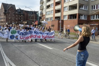 Worldwide climate strike by Fridays for Future under the motto Exit Gas - Enter Future,