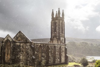 Church ruins, Dunlewy church, County Donegal, Ireland