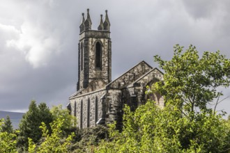 Church ruins, Dunlewy church, County Donegal, Ireland