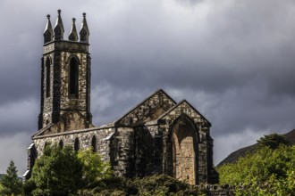 Church ruins, Dunlewy church, County Donegal, Ireland