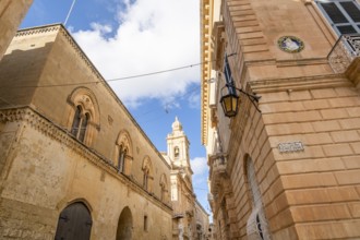 Amazing historic Church in Marsaxlokk, Malta on a Sunny Day