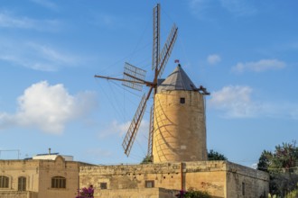 Ta Kola windmill, museum of local history, Gozo island, Malta