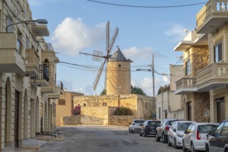 Ta Kola windmill, museum of local history, Gozo island, Malta