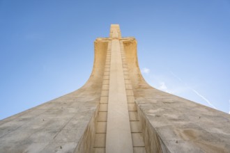 Lisbon, Portugal - January 1, 2025 - Monument to the Discoveries in Belem