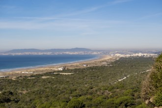 Amazing, Aerial View of Caparica Coast, Portugal