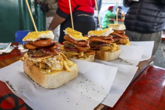 The iconic Soweto Kota — a true south african street food masterpiece. loaded with chips, eggs,