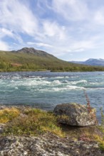 River Sjoa in Jotunheimen National Park, Tessanden, Innlandet, Norway