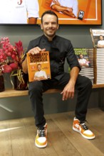 Chef Steffen Henssler at the presentation of his new cookbook HENSSLERS SCHNELLE NUMMER - mornings,
