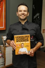 Chef Steffen Henssler at the presentation of his new cookbook HENSSLERS SCHNELLE NUMMER - mornings,