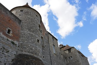 Medieval castle Dieppe, Château de Dieppe, hilltop castle, Alabaster Coast, Côte d'Albatre, Dieppe,