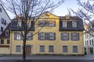 Friedrich Schiller's house on the Esplanade in Weimar, Thuringia, Germany