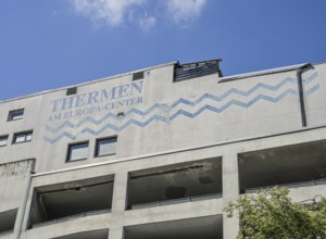 Former thermal baths at the Europa Centre, Nürnberger Straße, Charlottenburg, Berlin, Germany