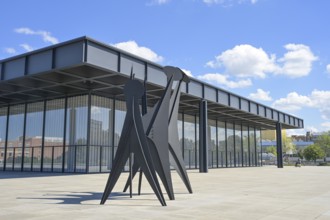 Neue Nationalgalerie, Kulturforum, Potsdamer Straße, Tiergarten, Mitte, Berlin, Germany