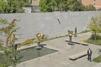 Sculpture Garden, Neue Nationalgalerie, Potsdamer Straße, Mitte, Berlin, Germany