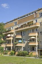 Residential buildings by Hugo Häring, Goebelstraße, Siemensstadt housing estate, Spandau, Berlin,