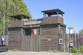 Western town Old Texas Town, Paulsternstraße, Siemensstadt, Spandau, Berlin, Germany