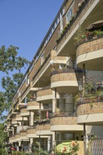 Residential buildings by Hugo Häring, Goebelstraße, Siemensstadt housing estate, Spandau, Berlin,