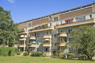 Residential buildings by Hugo Häring, Goebelstraße, Siemensstadt housing estate, Spandau, Berlin,