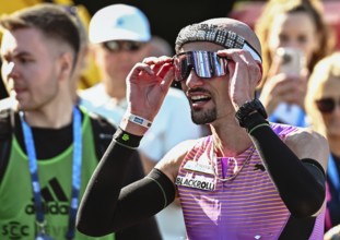Hendrik Pfeiffer best German runner with a time of 2:09:14 hours at the Berlin Marathon 2025
