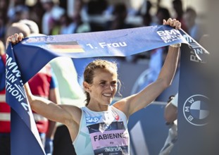 Fabienne Koenigstein best German runner with a time of 02:22:17 hours at the Berlin Marathon 2025