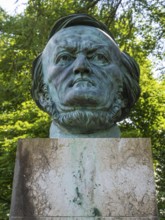 Richard Wagner, Bust, Bust portrait by Arno Breker, Richard Wagner Park, on the Green Hill,