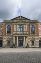 Festival Theatre, Festival Hill, on the Green Hill, Bayreuth, Upper Franconia, Franconia, Bavaria,