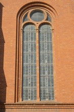 Church windows made from gin bottles, Zwölf-Apostel-Kirche, An der Apostelkirche, Schöneberg,