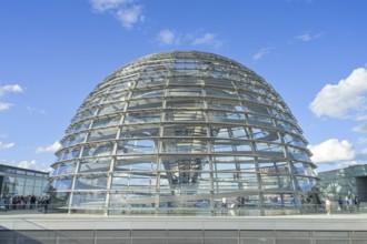 Dome on the Reichstag building, Mitte, Berlin, Germany
