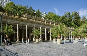 Mill Colonnade, spa, healing spring, health, mineral, mineral water, illness, Karlovy Vary, Karlovy