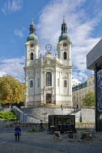 St Mary Magdalene Church in Baroque architecture, old town, spa, healing spring, health, mineral,