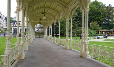 Park Colonnade, spa, healing spring, health, mineral, mineral water, illness, Karlovy Vary, Karlovy