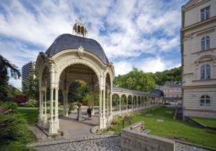 Park Colonnade, spa, healing spring, health, mineral, mineral water, illness, Karlovy Vary, Karlovy