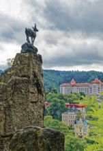 Deer Leap, Deer Leap with a dam of a chamois, spa, healing spring, health, mineral, mineral water,
