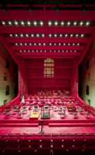 Modern concert hall in the atrium, luxury spa Kaiserbad, interior, interior, spa, healing spring,