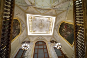 Luxury spa Imperial Spa, staircase and ceiling design, interior, interior, spa, healing spring,