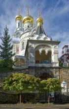 Russian Orthodox Church of St Peter and Paul, Peter and Paul, Byzantine-style single-nave church,