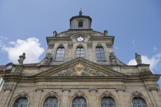 Spitalkirche, city centre, Bayreuth, Upper Franconia, Franconia, Bavaria, Germany