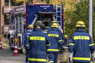 Major exercise FÜLEX25, of the THW, Technisches Hilfswerk, Landesverband North Rhine-Westphalia, on